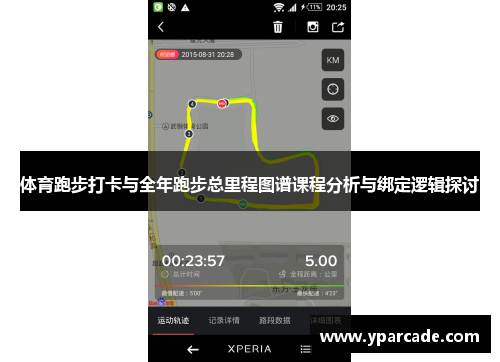 体育跑步打卡与全年跑步总里程图谱课程分析与绑定逻辑探讨